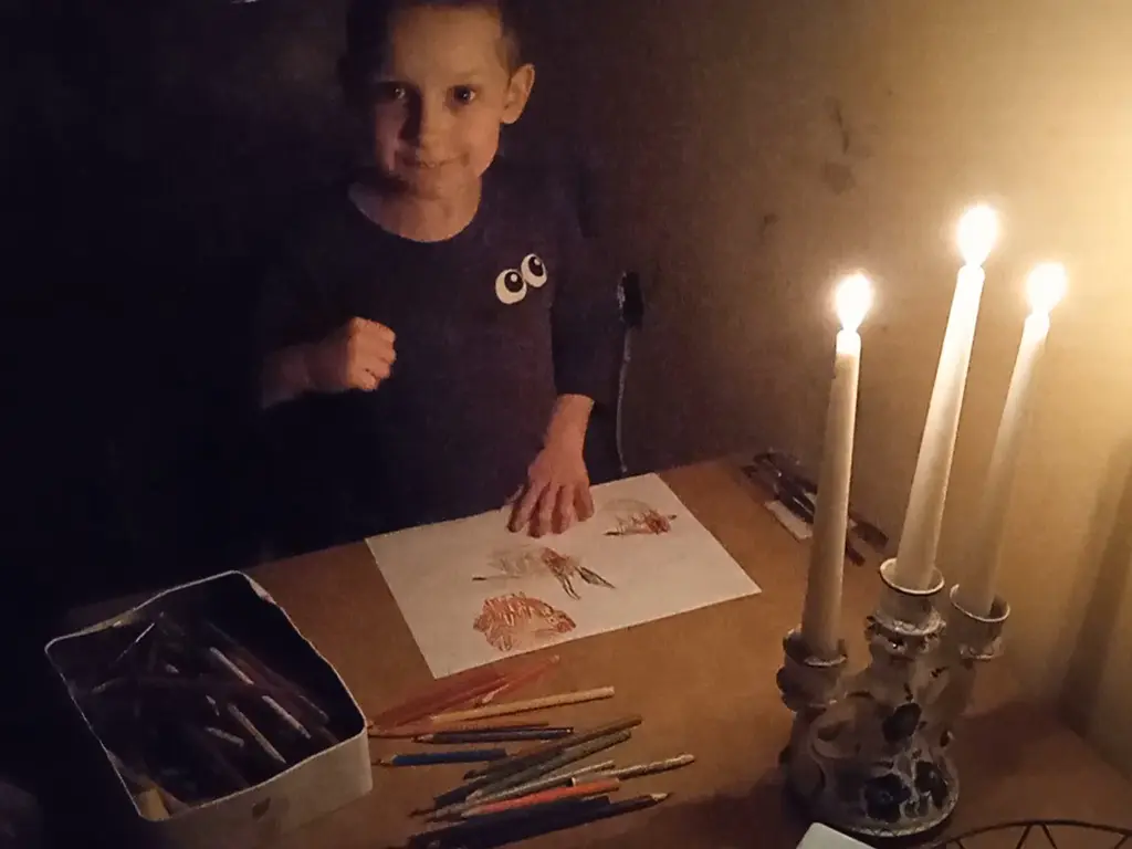 Timosha by the candles light