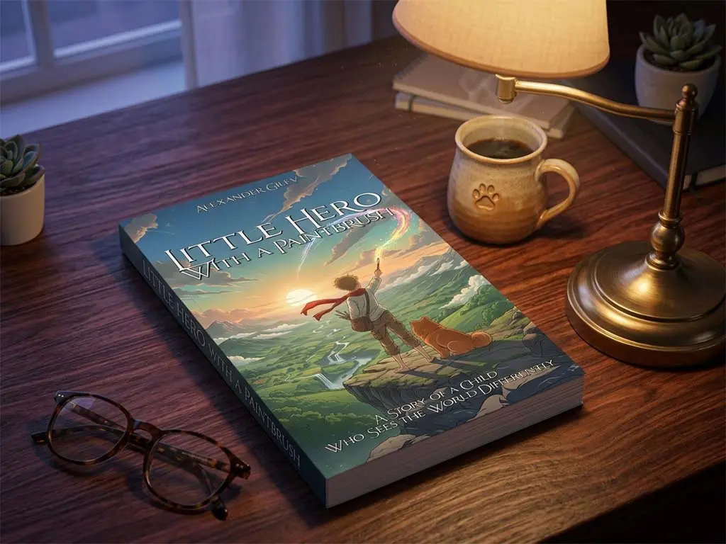 Book: Little Hero With a Painbrush. Printed.