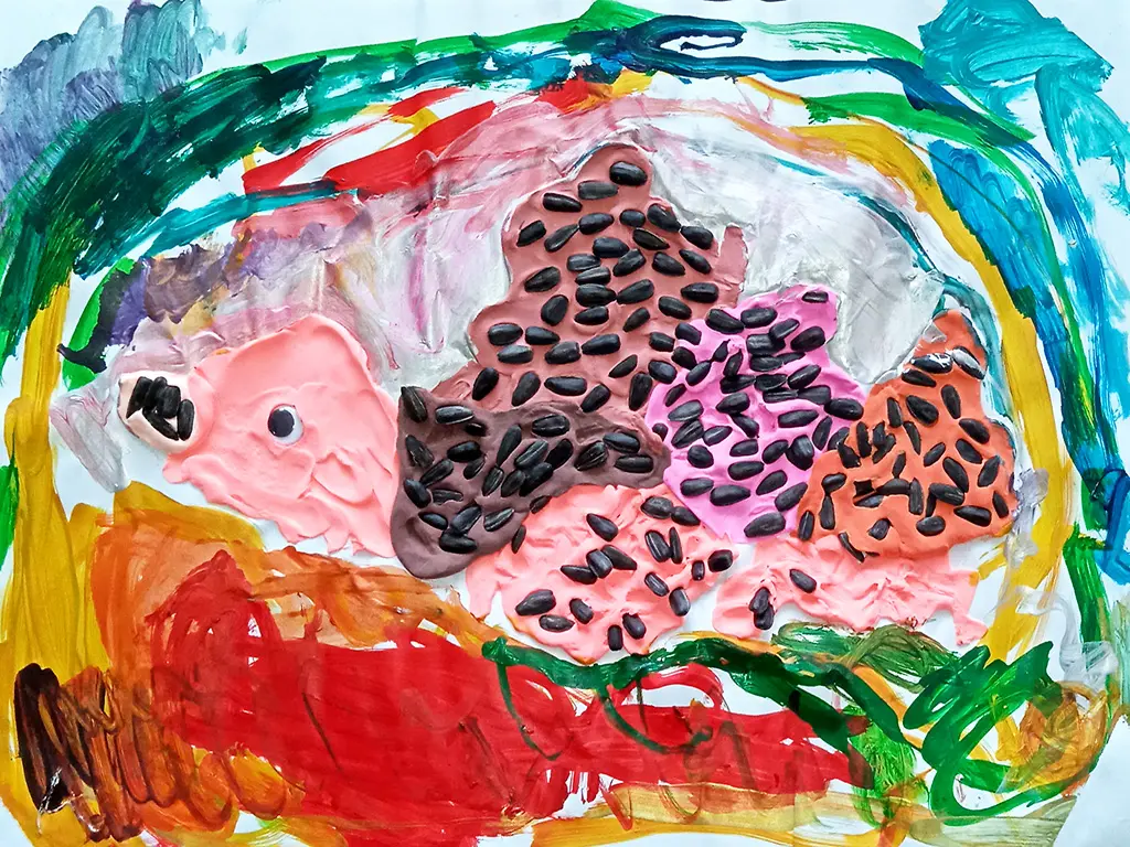 Timosha's picture 'Spiky the hedgehog'