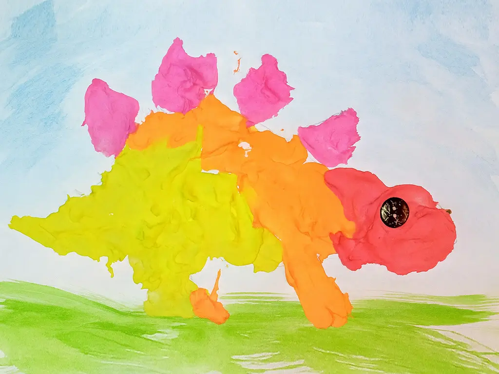 Timosha's Picture: Happy Dino