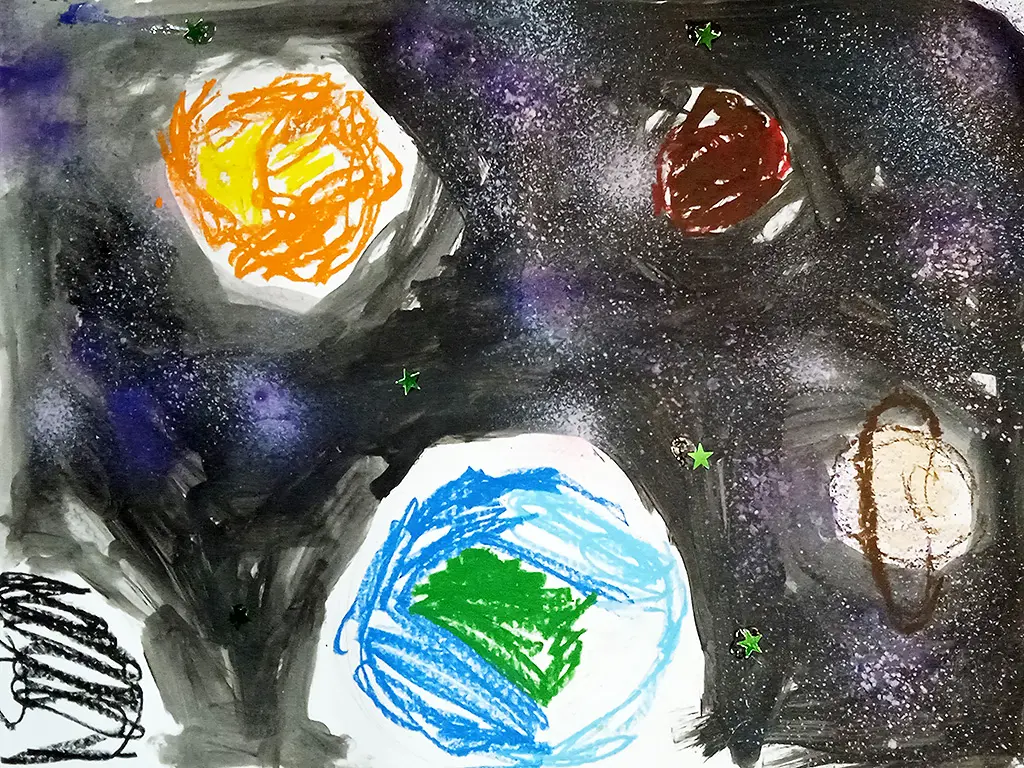 Timosha's picture 'Dance of the Planets'