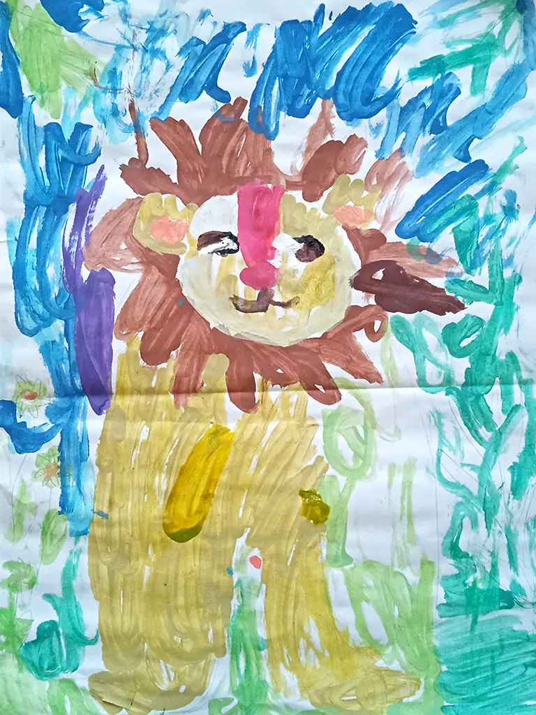 Timosha's picture 'Happy lion'