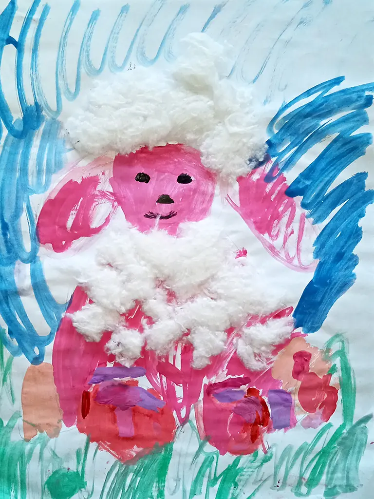 Timosha's picture 'Fluffy Sheep'